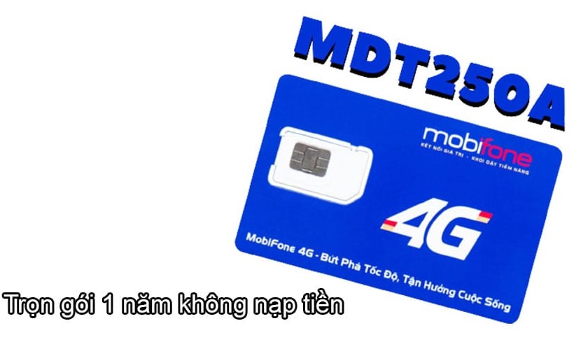 Sim 4G MobiFone MDT250A