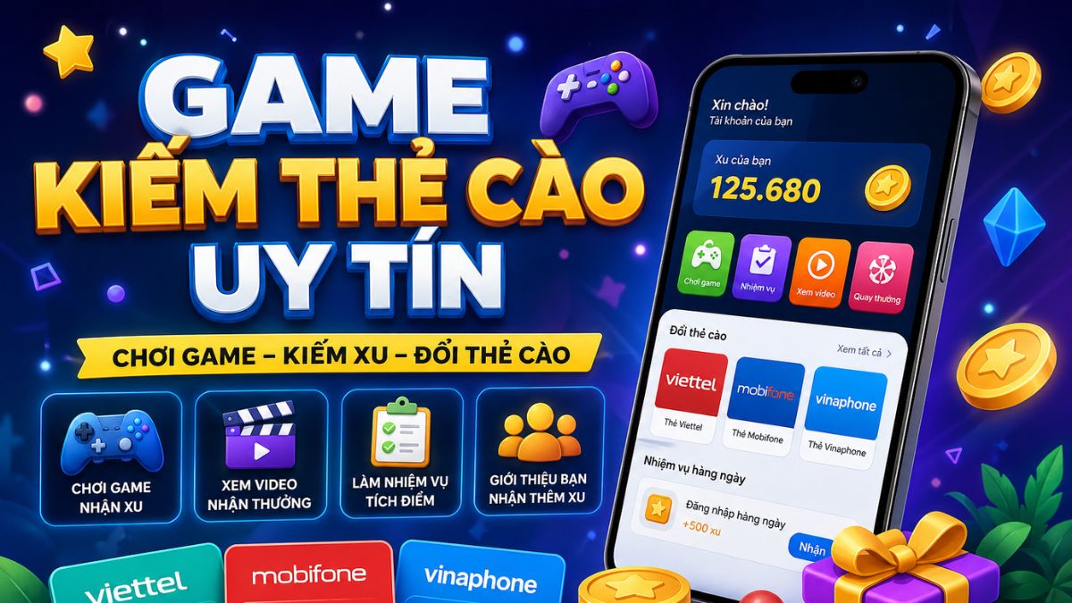 Game Kiếm Thẻ Cào Uy